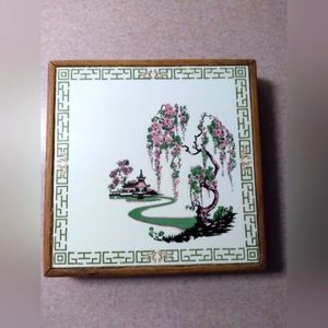 Ceramic wood and tile trivet
